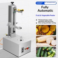 Automatische roestvrijstalen ananas- en mangoschilmachine, hoge kwaliteit citroen- en mangoschilmachine