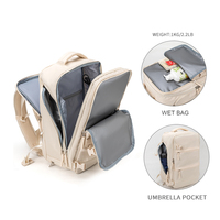 Sac à dos de voyage imperméable de haute qualité, approuvé par les compagnies aériennes Easyjet Wizz Air, 20-35L, léger, pour les voyages d'affaires sur de courtes distances