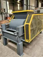 Concasseur à double rouleau et machine à fabriquer du sable pour l'industrie minière, céramique, sidérurgie, construction, concassage de pierres et de minerais