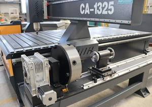 1300x2500mm 3-Axis CNC Router Machine NC Studio Mach3 For Woodworking Stepper Motor Water Cooling MDF/Plywood/Acrylic/Aluminum