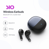 Écouteurs sans fil stéréo portables avec transmission 5.3 sur 10m, compatibles mono et bi-auriculaires