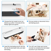 Laminateur photo de bureau SL399 de haute qualité A3, puissance et temps de chauffe max, pour papier de bureau, garantie d'un an, vitesse optimale