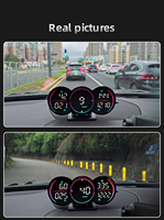 2023 nouveau G17 affichage tête haute GPS 100% compteur de vitesse numérique de voiture universel