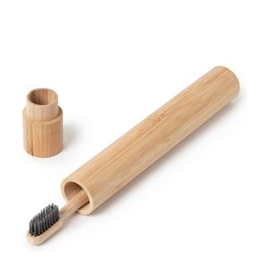 Logo <b>Small</b> Disposable Foldable Daily Use Plant Bristle for Firm Tooth Brush Wavy Flat Handle Medium Bulk for Adults - Product Image 3