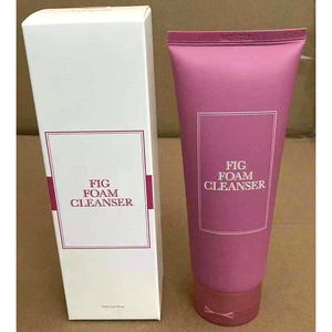 Nettoyant moussant hydratant végétalien à la figue 150 ml – Contrôle du sébum, nettoyant doux et crémeux pour le visage, usage quotidien coréen - Product Image 4