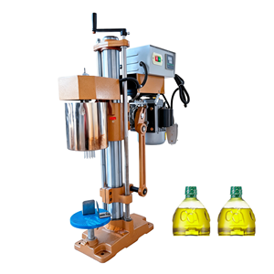 Machine de scellage semi-automatique pour bouteilles de vin, spiritueux et huile d'olive avec film rétractable en PVC, machine d'emballage pour capsules métalliques en aluminium - Product Image 2