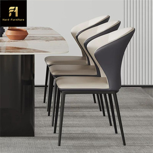 Sedie da <span class=keywords><strong>pranzo</strong></span> moderne di lusso con schienale classico di alta qualità in stile giapponese comode sedie da cucina - Product Image 3