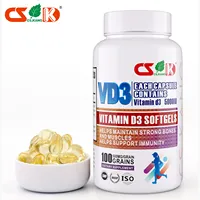 100% naturel Cholécalciférol vitamine D3 Capsules Molles Supplément De Soins De Santé Fabrication