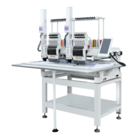 Nouvelle machine à broder informatisée portable à deux têtes avec découpeur laser, 12 aiguilles, machine à broder laser plate, meilleur fournisseur