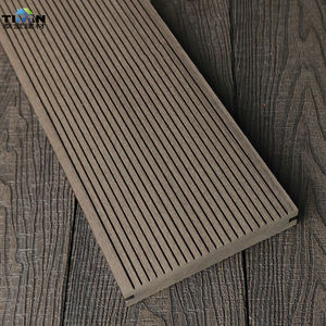 أرضية سطح القارب المصنوعة من الخشب البلاستيكي المركب، أرضيات PVC خشبية خارجية، ألواح خشب الساج - Product Image 2