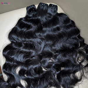 Fornitori di Capelli Vergini Cambogiani di Visone, Vendita all'Ingrosso di Fasci di Capelli Allineati alla Cuticola, Non Trattati, 100% Capelli Umani Grezzi Cambogiani - Product Image 3