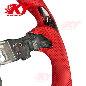 อุปกรณ์ตกแต่งรถยนต์ พวงมาลัยคาร์บอนไฟเบอร์แบบกำหนดเองสำหรับ Nissan Z Fairlady Z 400Z Nismo 2023 - Product Image 3