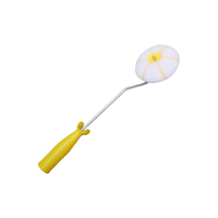 Mini-rouleau à peinture en polyester pour coins intérieurs, ensemble de brosses à peinture avec manche, fabriqué par le fabricant