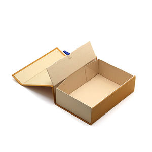 Caja de regalo plegable magnética con cinta, caja rígida de cartón con embalaje personalizado y plegable - Product Image 4