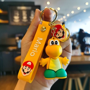 Llavero de Metal Personalizado, Lindo Llavero de Anime, Colgante para Bolsa, Llaveros de Goma de Mario, Juguetes de Llavero - Product Image 6