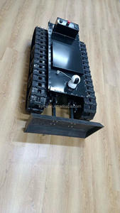 Вездеходный мини-квадроцикл на гусеничном ходу с защитой от износа, электрический, на резиновых гусеницах, на радиоуправлении, шасси-танк, для продажи - Product Image 2