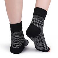 Compression cheville soutien manchon talon coussins tasses semelle intérieure paire 2 pièces Nylon Spandex matériel sport protecteur plantaire confort