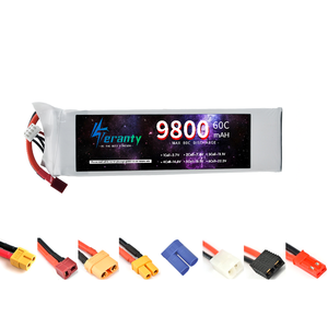 Batería de 11.1V 3s 9800MAH 60C para Dron RC, Helicóptero, Auto, Barco, con Conector T XT60 XT90 - Product Image 1