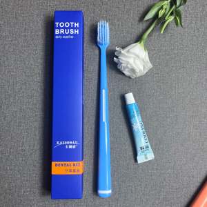 Set de Artículos de Aseo Desechables Ecológicos Personalizados para Hotel, Set de Regalo en Caja Azul con Todas las Instalaciones, Set de Viaje para Baño y Artículos de Aseo - Product Image 3