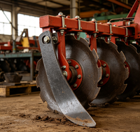 Grattoir à disques en fonte pour herse à disques agricole, à démoulage facile du sol