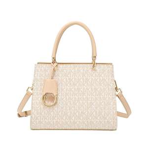 <span class=keywords><strong>2025</strong></span>高端奢华女式单肩手持聚氯乙烯手提袋1-1.9L防水枕形通勤斜跨拉链 - Product Image 4