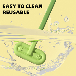 Brosse multifonctionnelle portable à long manche en plastique réutilisable et écologique pour enlever les poils d'animaux sur la chambre, le canapé, le lit et les draps - Product Image 5