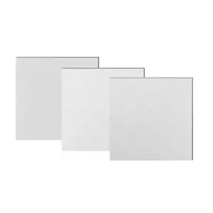 595*595*8Mm/7.0Mm Dikte Gips Plafonds/Pvc Gipsplaat Verlaagde Plafondpanelen