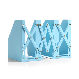 Tùy Chỉnh Có Thể Thu Vào Kim Loại Kệ Sách Với Có Thể Điều Chỉnh Bookends Sinh Viên Máy Tính Để Bàn Cuốn Sách Lưu Trữ Giải Pháp - Product Image 3