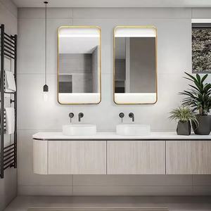 Armoire à miroir moderne simple et intelligente coiffeuse bassin en céramique pour <span class=keywords><strong>salle</strong></span> <span class=keywords><strong>de</strong></span> <span class=keywords><strong>bain</strong></span> et <span class=keywords><strong>salle</strong></span> <span class=keywords><strong>de</strong></span> douche - Product Image 2