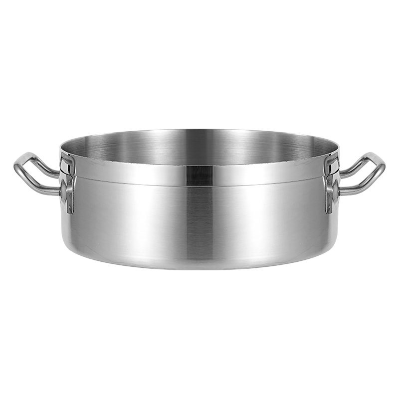 Durable Stainless Steel Kitchenware with Modern Design, Multifunctional Hotpot and Soup Pot, Food-grade Cooking Utensils
