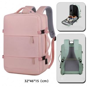 Sac de voyage unisexe léger et spacieux, imperméable, avec fermeture éclair, approuvé par les compagnies aériennes, idéal pour l'extérieur - Vente Flash - Product Image 5