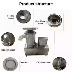 Separador de líquidos de cáscara de huevo de pollo y pato pequeño, máquina para romper huevos, <span class=keywords><strong>Ideal</strong></span> para hacer pasteles - Product Image 6