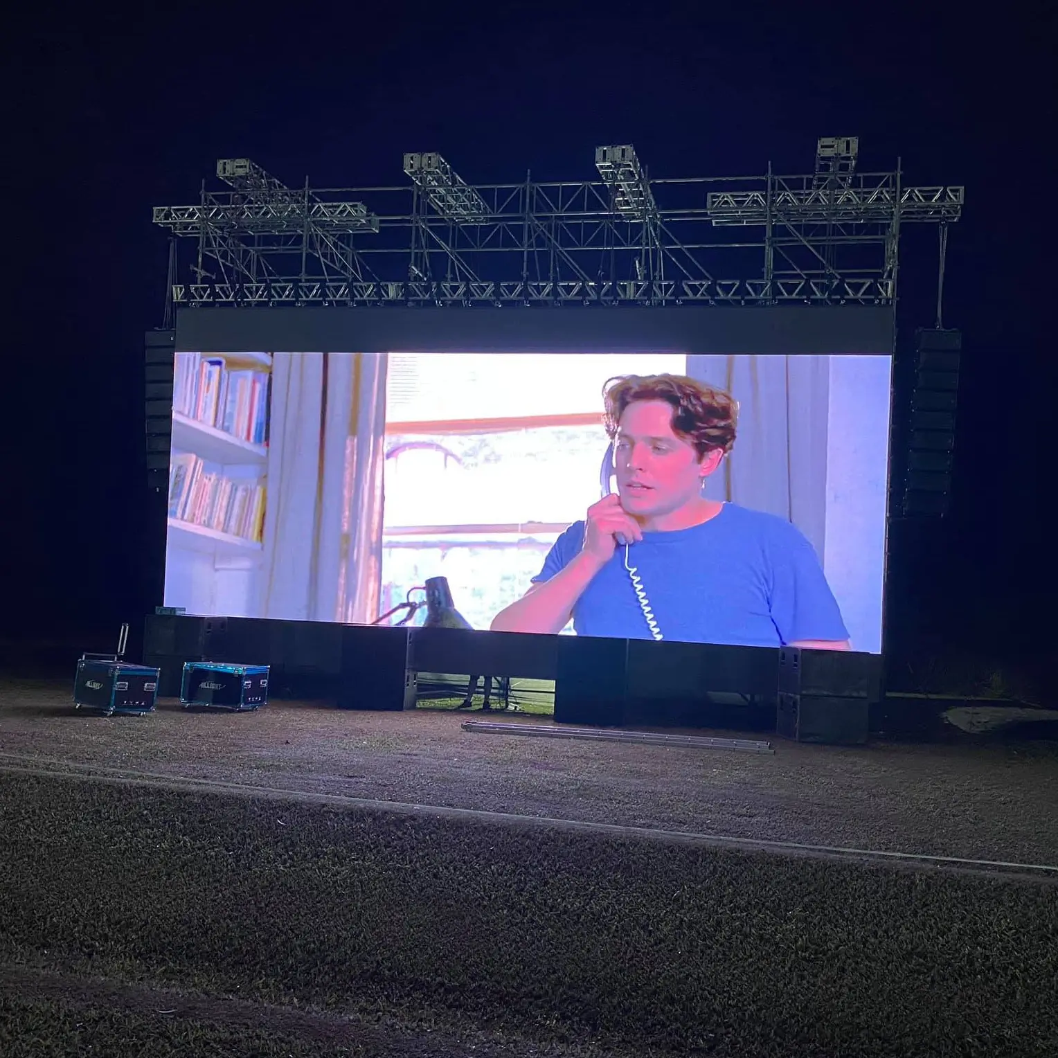 Drive-in Movie Cinema Theater Impermeável LED Video Wall Display Screen Painel Board P2.5 P3 P3.076 P4 P5 P6 P6.6 P8 P10 Módulo