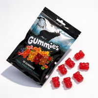 Bonbons gélifiés en vrac, suppléments à base de plantes pour la santé masculine, soutien énergétique pour hommes, saveurs de fruits personnalisées