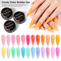 Gel de construction autolissant HEMA TPO-Free 36 couleurs pour extension d'ongles, gel durcissant pour extension d'ongles, vente en gros