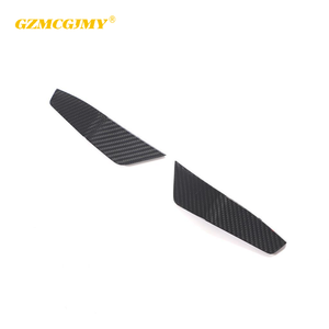 Décoration de pare-chocs avant en fibre de carbone de haute qualité 2020-2023, lame de vent <span class=keywords><strong>ABT</strong></span>, ensemble de 2 pièces adapté à Audi RS6 <span class=keywords><strong>RS7</strong></span> - Product Image 1