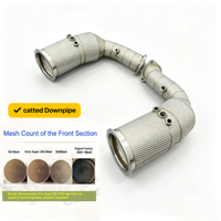 Downpipe Performance 200 Cell avec Bouclier Thermique, Fixation Directe pour Lamborghini URUS 4.0L V8, Audi SQ7 SQ8 RSQ8 2021+, En Stock