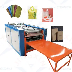 Máquina profesional de impresión de bolsas de yute/máquina de impresión de bolsas tejidas/máquina de impresión de bolsas de arroz de plástico pequeña