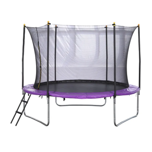 Zoshine 10FT extérieur <span class=keywords><strong>Trampoline</strong></span> balle haut droit pôle conception avec <span class=keywords><strong>filet</strong></span> de sécurité de protection intérieur pour enfants adultes famille - Product Image 1