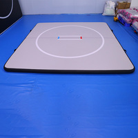 Tapis de grappling gonflable MMA 3x3m, imperméable, tatami pneumatique pour dojo, fabriqué en usine OEM
