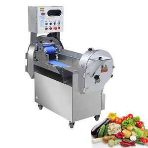 Machine de découpe de légumes fruits motorisée commerciale en acier inoxydable-Multifonctionnelle à haut rendement pour la production de collations - Product Image 5