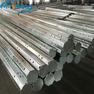 Pali in Acciaio Zincato Standard NEA per Linee di Distribuzione da 13,8kV a 69kV da 25 a 40 Piedi - Product Image 2