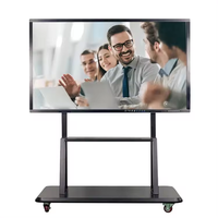 Elondisplay EL75-IWB Nouveaux Designs 55/65/75/86/98/110 Pouces 4K Tableau Interactif Intelligent Logiciel de Tableau Blanc pour la Classe