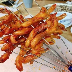 Stainless Steel Metal Skewers, Reusable Metal Skewer for Kabobs Barbecue Skewers for <strong>Grilling</strong> Shish Kabobs, Meat and <strong>Vegetable</strong> - Product Image 6