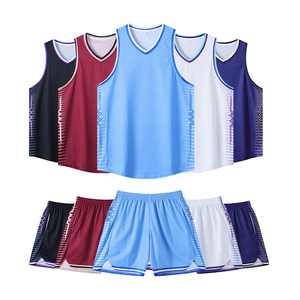 Conjunto Deportivo de Baloncesto Transpirable, Cómodo, de Secado Rápido, Personalizado y de Venta Caliente, Camiseta de Baloncesto, Talla Adulto - Product Image 2