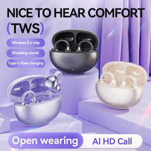 หูฟังไร้สายแบบหนีบหู M91 OWS Sport ดีไซน์คล้ายต่างหู ระบบส่งเสียงผ่านกระดูก เสียงความละเอียดสูง รองรับการสนทนาแบบ HD - Product Image 2
