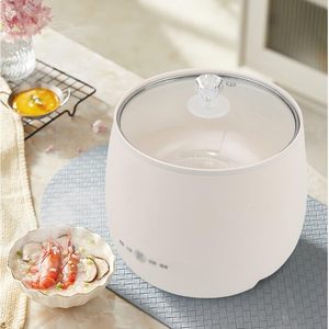 Multifunction 1.8L 110V/220V Heatable Electric <b>Lunch</b> Box Rice Cooker with Ceramic Inner Pot for Office Kitchen & Outdoor Use - Product Image 3