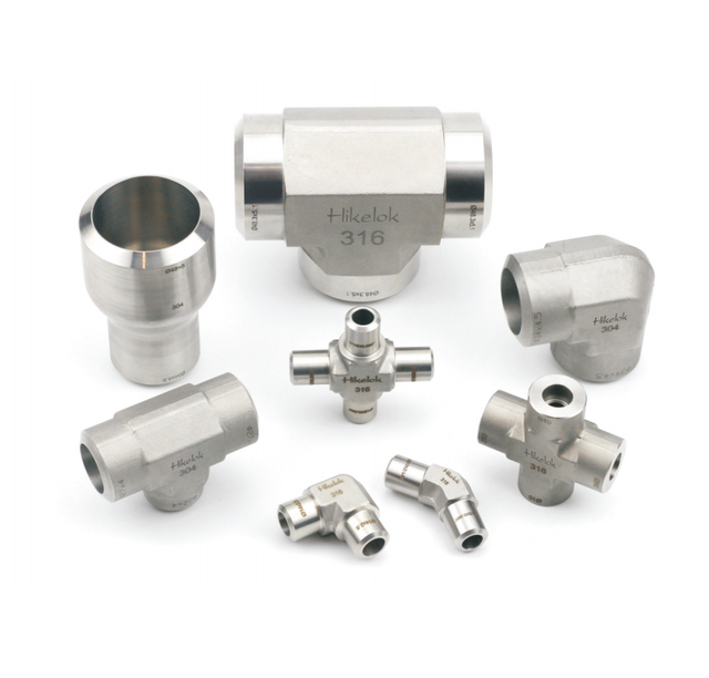 Swagelok Parker Dk-lok Hy-lok Type 304 316 Stainless Steel Butt Weld Fittings