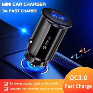 ที่ชาร์จโทรศัพท์มือถือแบบเร็ว Quick Charge 3.0 ช่องเสียบ USB 1 ช่อง ที่ชาร์จในรถยนต์แบบเร็วสำหรับโทรศัพท์ 17 16 15 แท็บเล็ต พร้อมกล่อง - Product Image 6