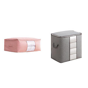 Gran capacidad de tela Oxford marco de acero impermeable, cajas de almacenamiento de tela Oxford plegables bolsas organizadoras de almacenamiento/ - Product Image 6